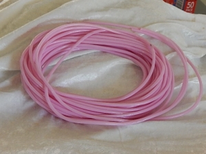 Plastic Tubing 6mm Pale Pink x 20m